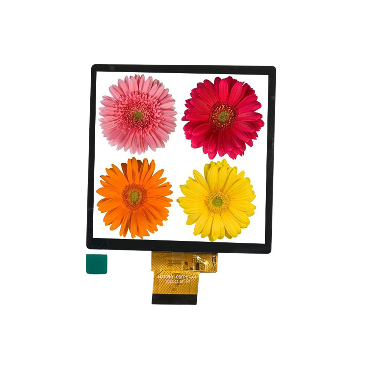 3,95-tums Square LCD-skärm 480*480 Incell Process leder den framtida riktningen för termostatpanelen