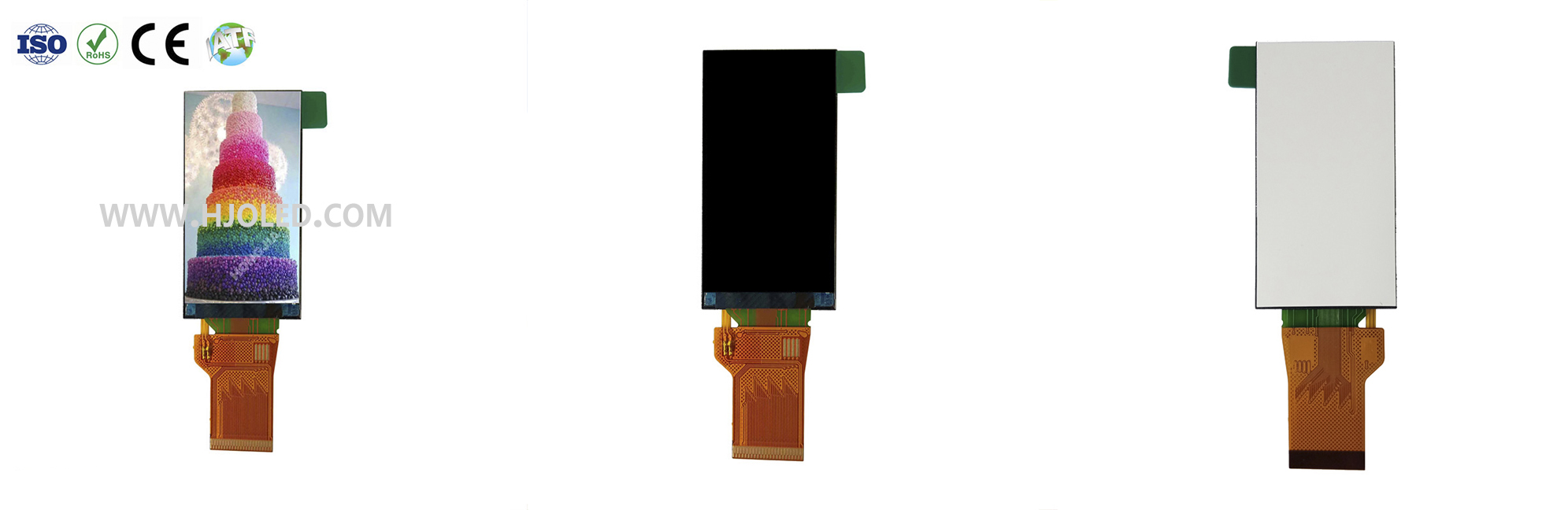 1,9-tums stångformad skärm: liten skärm, stora användningsområden