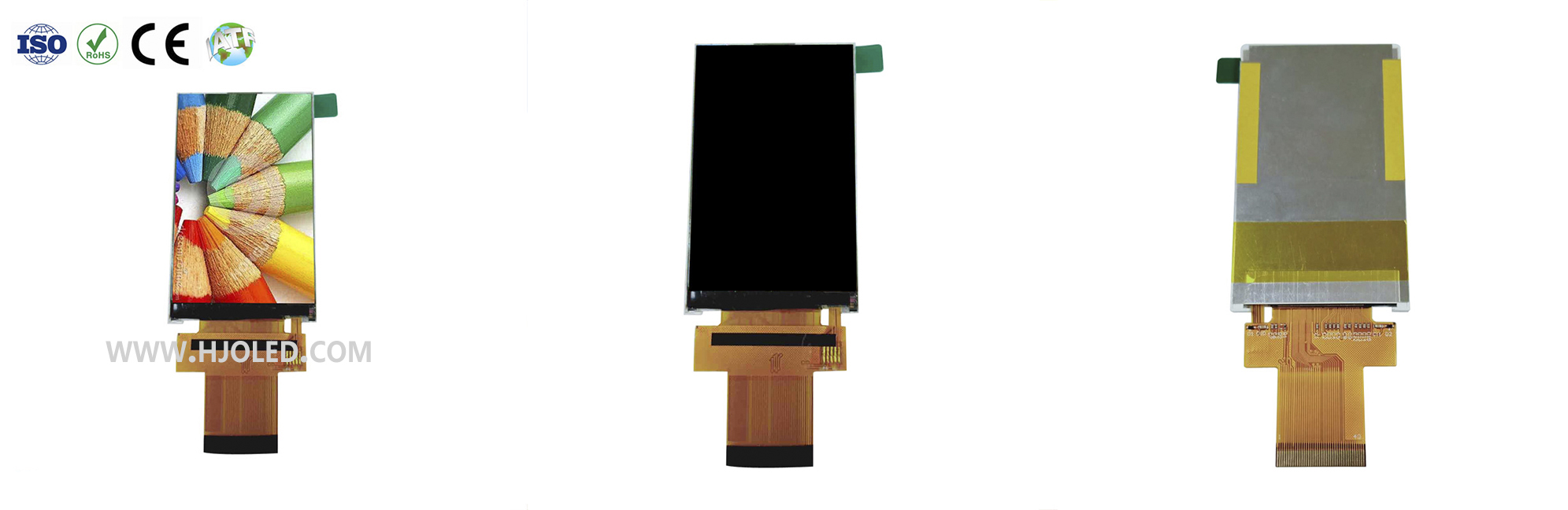 2,8-tums LCD-skärm med 240x400 upplösning och SPI/MCU-gränssnitt: Applikation på mikrokontroller