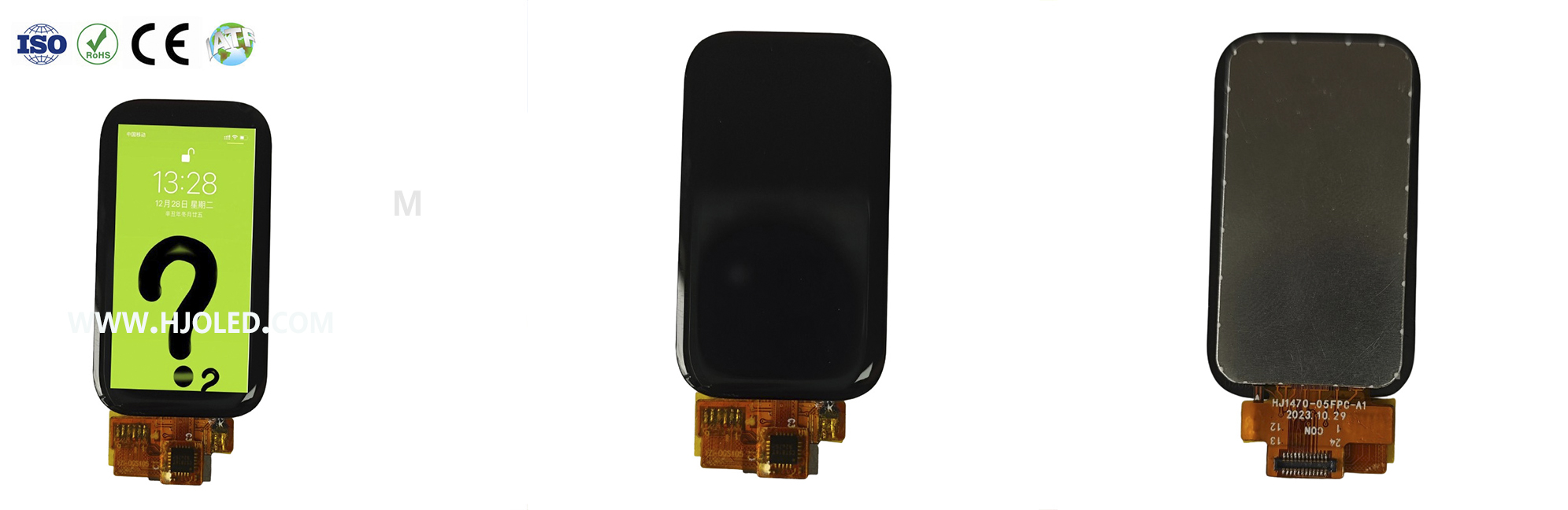 1,47-tums skärm av bartyp: 172×320 upplösning, stöd för SPI/MCU-gränssnitt – ett idealiskt val för små och bärbara enheter