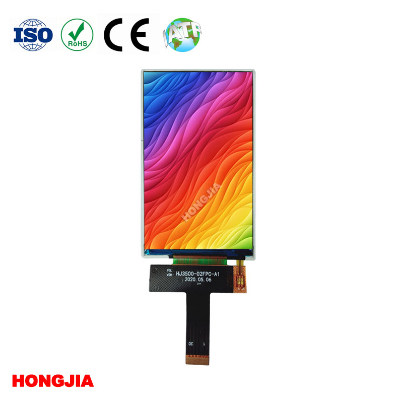 3,5 tum TFT LCD-modul 480*800 gränssnitt MIPI