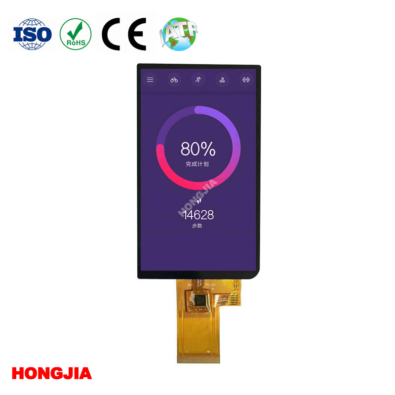 4,3 tum IPS -display 480x800 med Touch LCD