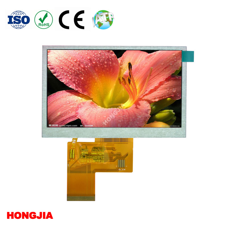 4,3 tum TFT LCD-modul 800*480