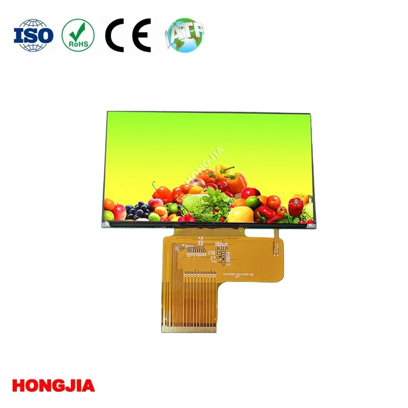4,45 tums IPS-skärm 1920×1080 LVDS 120Hz